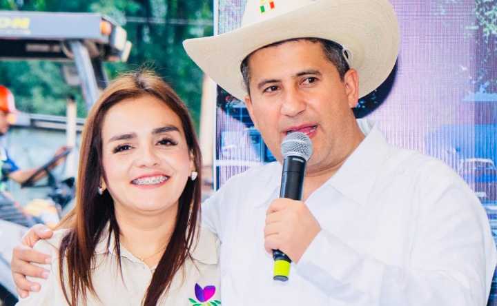 Grecia Quiroz denunció ataques y defiende el legado de su esposo en Uruapan