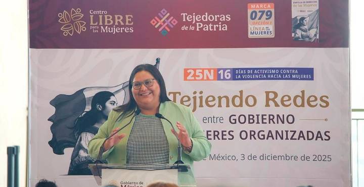La Secretaría de las Mujeres celebra primer encuentro nacional de mujeres organizadas “Tejiendo Redes”