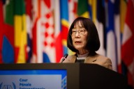 Presidenta de la CPI afirma que no cederá a presiones de EU y Rusia