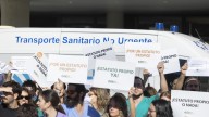 El seguimiento de la huelga de médicos en Canarias se mantiene en torno al 18%