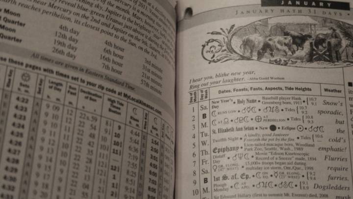 Farmer's Almanac Predicting Winter to Follow Autumn this Year