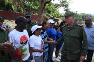 Evalúa Díaz-Canel impacto de huracán Melissa en municipio cubano