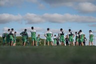 Sarmiento regresó a los entrenamientos