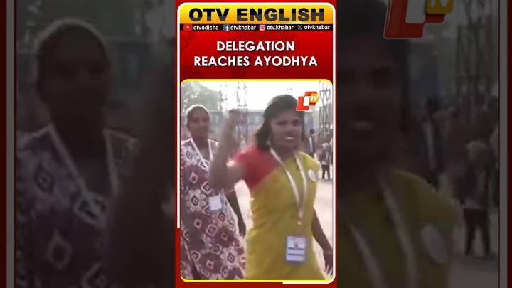 Ayodhya, UP: Kashi Tamil Sangamam 4.0 Delegation Arrives