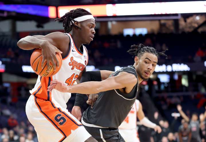 What was attendance for Syracuse basketball vs. St. Joseph’s?