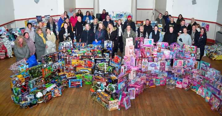 Stirling steps up to plate once again as Observer appeal donates huge toy haul