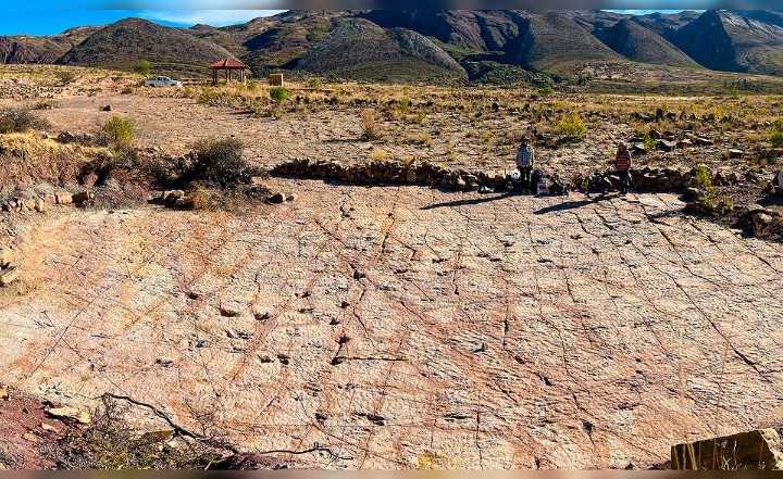 Descubren en Bolivia el mayor yacimiento de huellas de dinosaurios