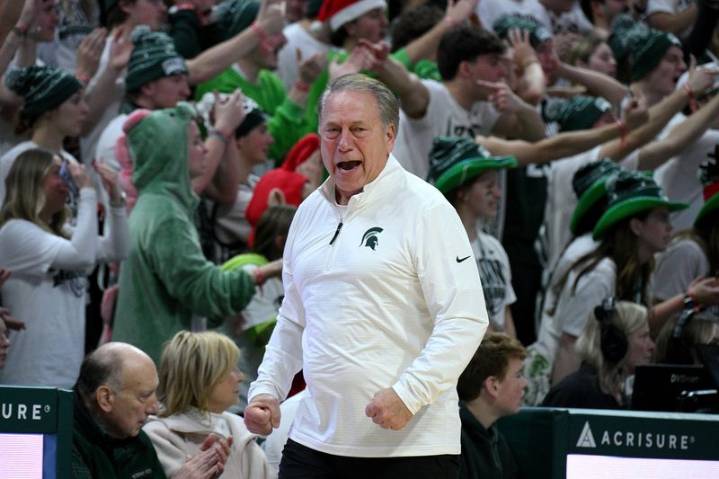Michigan State's Tom Izzo now highest
