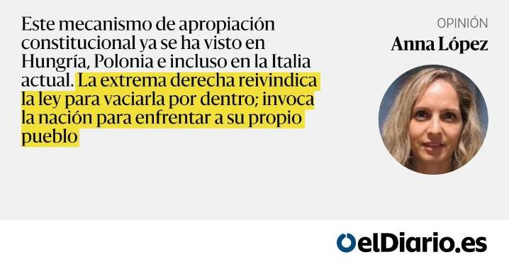 La Constitución no cabe en la España de Vox