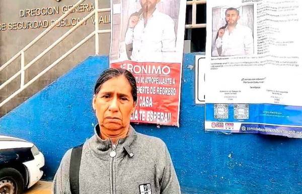Acusa madre de Jerónimo a municipales de participar en desaparición de su hijo