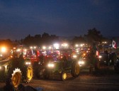 Campesinos de Tlaxcala se unen a los de Puebla y Veracruz en su camino a la CDMX