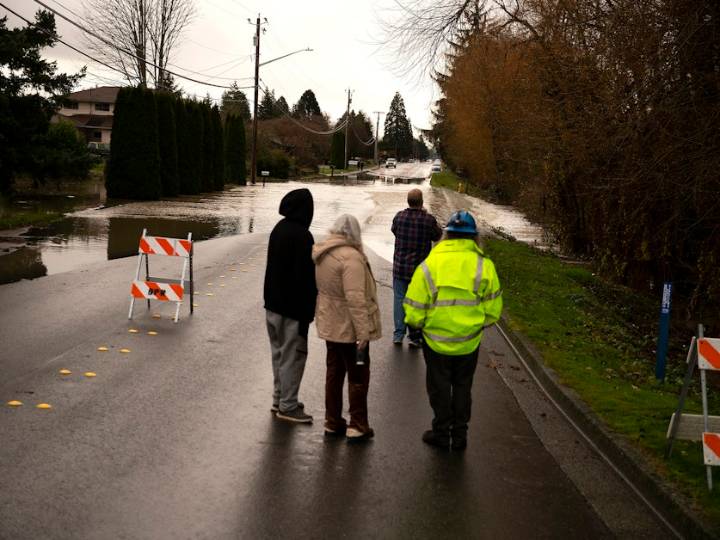 In photos: Flooding in Western Washington state forces thousands to evacuate