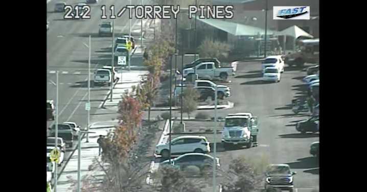 Vehicle collides with LVMPD patrol car, police suspect impairment