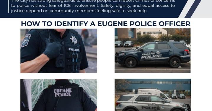Here’s how to identify a Eugene Police officer