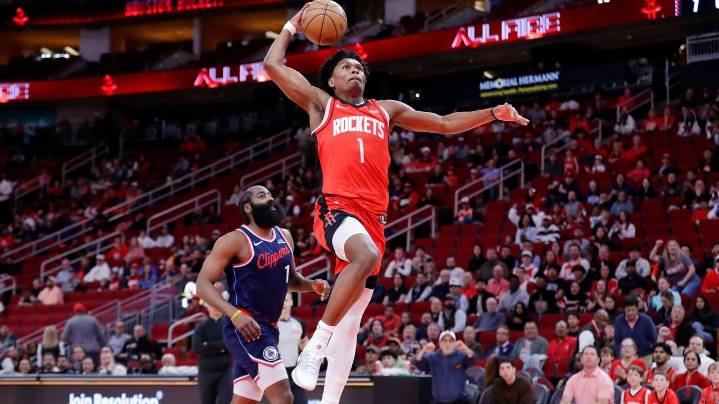 Thompson has 20 points, 9 rebounds, 8 assists, Rockets beat Clippers 115