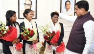 CM Mohan Yadav Meets Members Of T20 World Cup-Winning Indian Women’s Blind Cricket Team