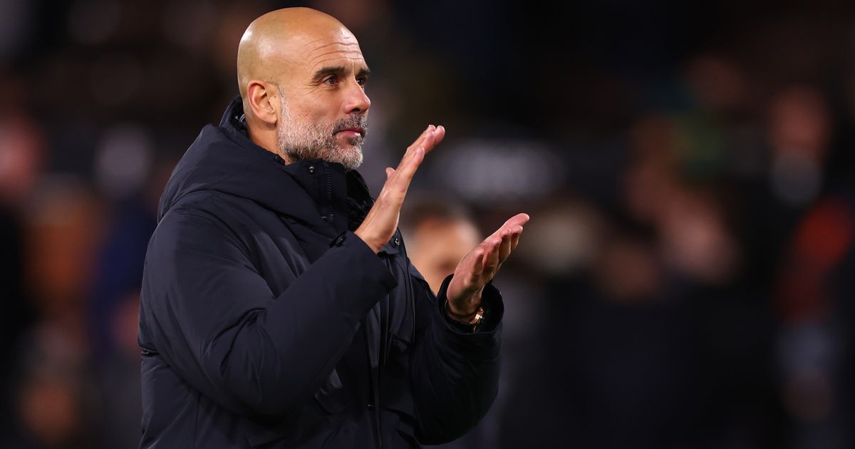 Pep Guardiola joke sums Man City manager up amid Marco Silva exchange after bonkers win