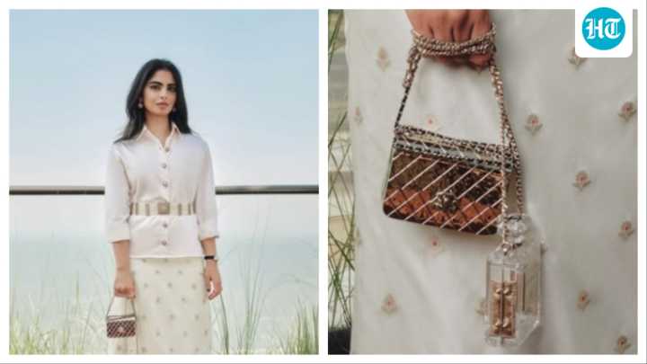 Isha Ambani unlocks new fashion trend with new look: Chanel perfume clutch