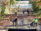 Kickemuit River shoreline restoration effort is just about complete