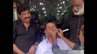 End of an era? LDF worker shaves his moustache after Pathanamthitta loss