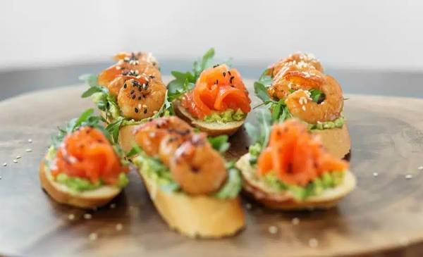 Receta de canapés de Paulina Cocina para Navidad y Año Nuevo