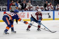 Islanders pile up goals to halt Avalanche's 17-game point streak - The Rink Live | Coverage of youth, junior, high school and college hockey