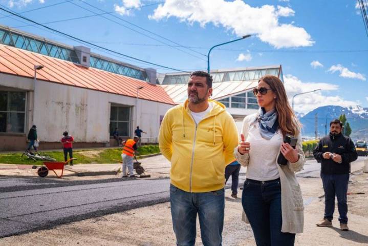 La Municipalidad realiza trabajos de repavimentación