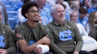 North Carolina basketball’s Hubert Davis gives encouraging Seth Trimble injury update