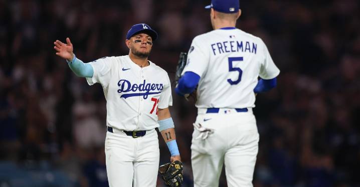 Dodgers notes: Freddie Freeman, Miguel Rojas, Tim Harkness