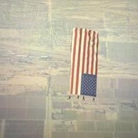Flag day: Sheehy free-falls into world-record skydive over Arizona