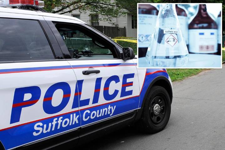 Toxic beau throws sulfuric acid in girlfriend's face, melting her clothes: cops