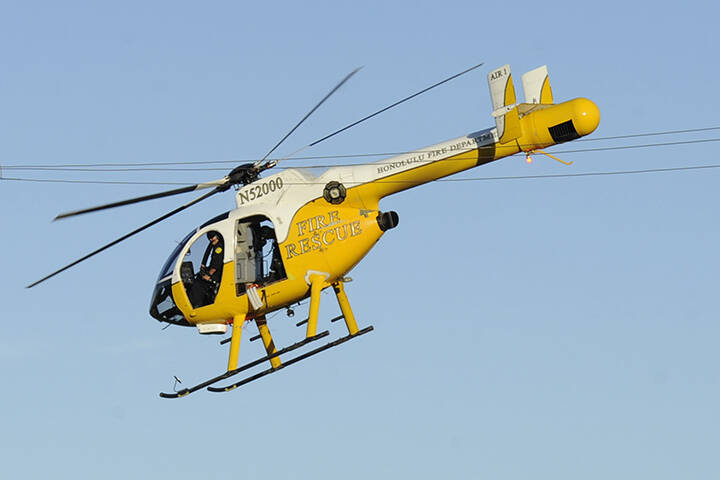 Man, 80s, airlifted from Wailupe Trail after 10