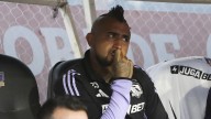 Vidal tuvo trabajo diferenciado tras sumarse tarde a la práctica en Colo Colo