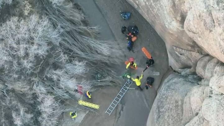 Hiker mired in quicksand in Utah’s Arches National Park is rescued unharmed