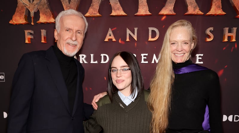 Billie Eilish Supports James Cameron at ‘Avatar 3′ Premiere After Co-Directing Her Upcoming 3D Concert Movie | Avatar, Billie Eilish, finneas o'connell, James Cameron, Suzy Cameron | Celebrity News an