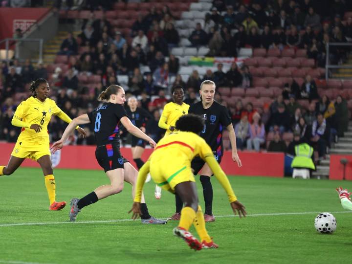 England end glorious 2025 with victory over Ghana in Southampton