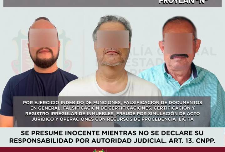 Notario 4 de Ixtlán seguirá preso: destapan red de despojos y más implicados
