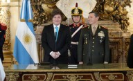 De uniforme, el teniente general Presti juró como Ministro de Defensa: tendrá un Gabinete con fuerte presencia militar