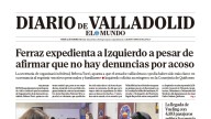 Portada de Diario de Valladolid del 13 de diciembre de 2025