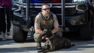Burbank police and others salute four-legged hero, slain K