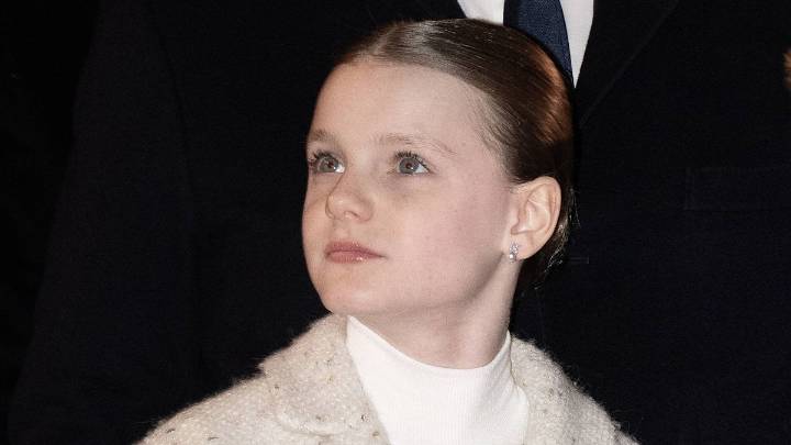 Princess Charlene's lookalike daughter Gabriella is a Christmas ballerina in £1k Dior dress