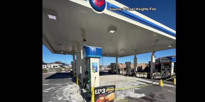 Drexel Heights Fire responds after driver causes fuel spill