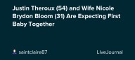 Justin Theroux (54) and Wife Nicole Brydon Bloom (31) Are Expecting First Baby Together: ohnotheydidnt