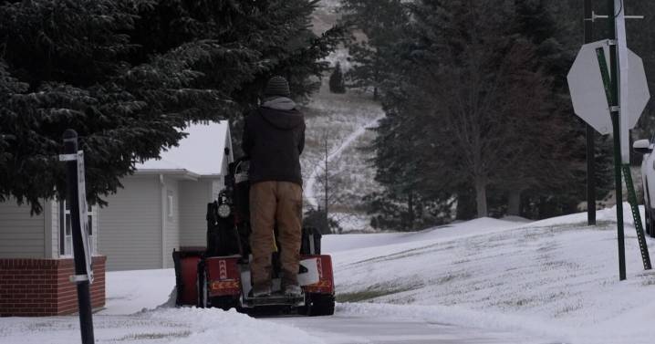 Snowy sidewalks: accessibility issues for older people, those with disabilities