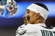 Jalen Hurts' OT interception dooms Eagles in loss to Chargers