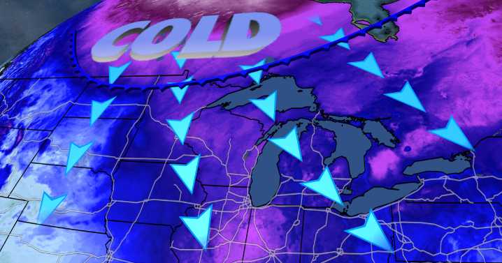 Coldest air of the season arrives Wednesday night