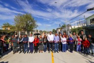 Festejaron pavimentación en la Américo Villarreal Guerra con una fiesta gastronómica para el Alcalde