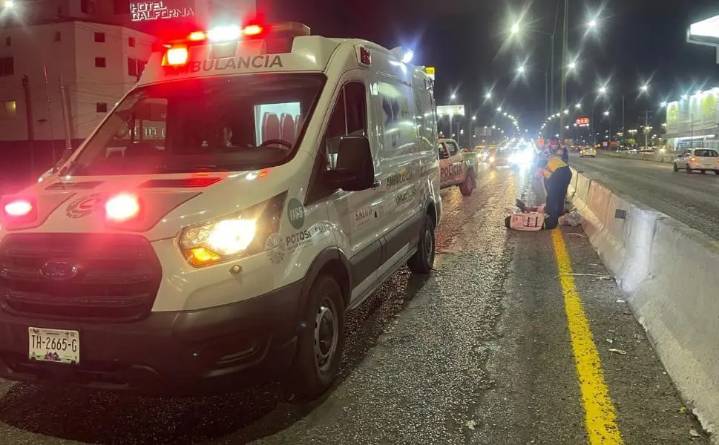 Atropellan a hombre en situación de calle en Soledad