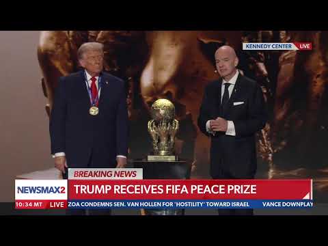 LIVE: President Donald Trump speaks at 2026 FIFA World Cup Final Draw ceremony