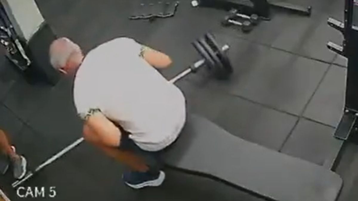 Brasil: murió un hombre tras un accidente mientras levantaba pesas en un gimnasio